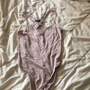 Express criss cross body suit